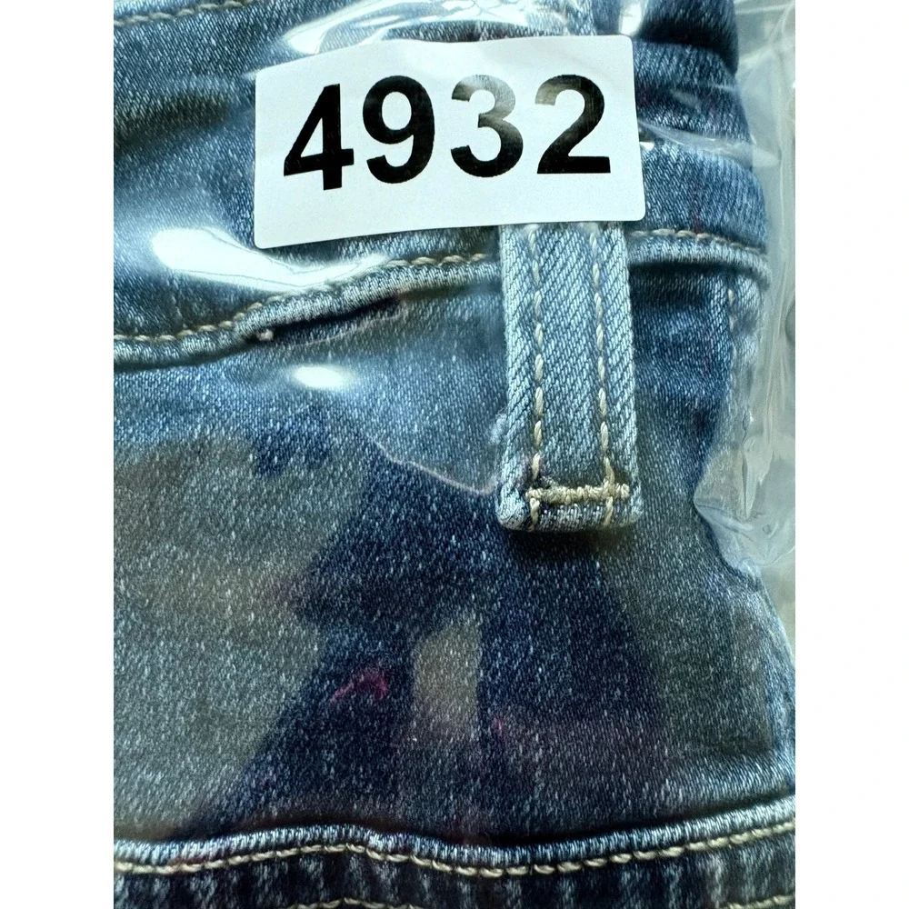Guess Athletic Jeans Mens 36 Blue Denim Dark Wash Cotton Stretch Tapered Leg